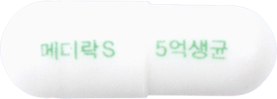 메디락에스장용캡슐 제품 사진