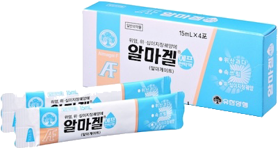 알마겔에프현탁액_(1.5g/15mL) 제품 사진