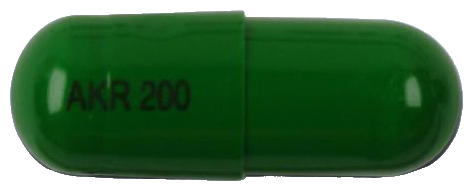 아코라마캡슐200mg 제품 사진