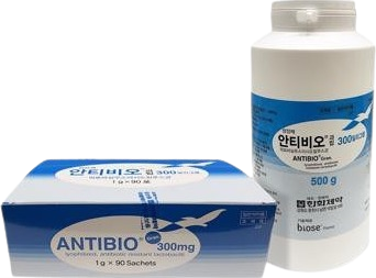 안티비오과립300mg_(150g/500g) 제품 사진