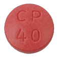 징코미란정40mg 제품 사진