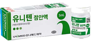 유니텐점안액_(3.45mg/5mL) 제품 사진