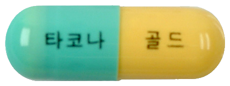 타코나에프골드캡슐 제품 사진