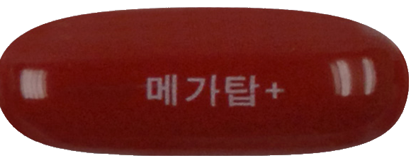 메가탑플러스연질캡슐 제품 사진