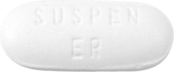 써스펜8시간이알서방정650mg 제품 사진