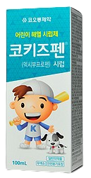 코키즈펜시럽_(1.2g/100mL) 제품 사진