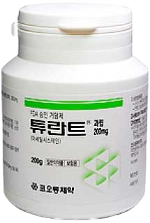 튜란트과립200mg_(40g/200g) 제품 사진