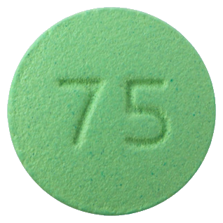 휴니틴정75mg 제품 사진