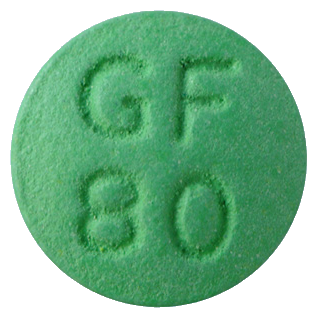 징코에프정80mg 제품 사진