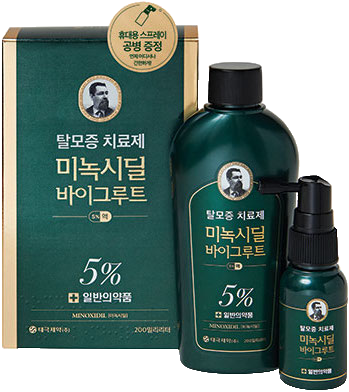 미녹시딜바이그루트액5% 제품 사진