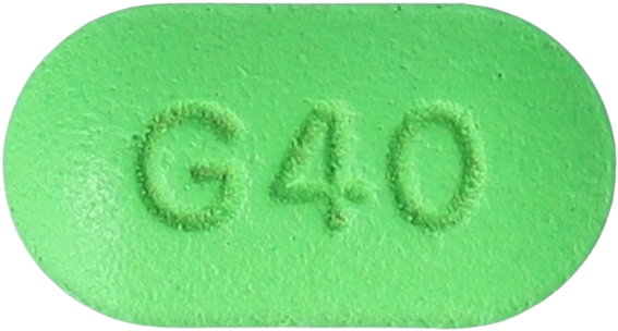 바넥신정40mg 제품 사진