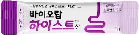 바이오탑하이스트산 제품 사진