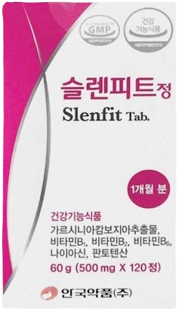 슬렌피트정 제품 사진