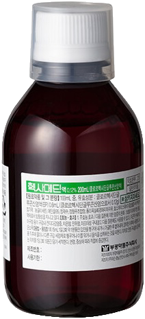 헥사메딘액0.12%(200mL) 제품 사진