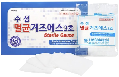멸균거즈 제품 사진