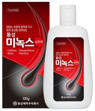 동성제약 미녹스 샴푸 120g 제품 사진